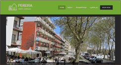 Desktop Screenshot of hostelpereira.com